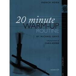20 Minute Warm-Up for French Horn (Bk/CD)