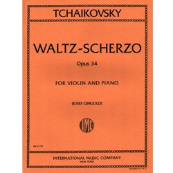 Waltz-Scherzo, Op. 34 - Violin and Piano