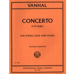 Concerto in D Major - String Bass and Piano