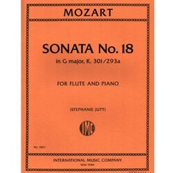 Sonata No. 18 in G Major, K. 301/293a - Flute and Piano