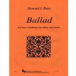 Ballad - Bass Trombone (or Tuba) and Piano