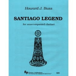 Santiago Legend - Clarinet Unaccompanied