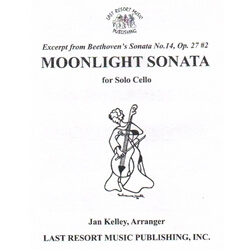 Moonlight Sonata (Excerpt) - Cello Unaccompanied