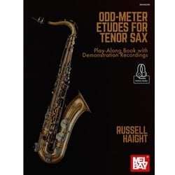 Odd-Meter Etudes for Tenor Sax (Bk/Audio) - Jazz Method