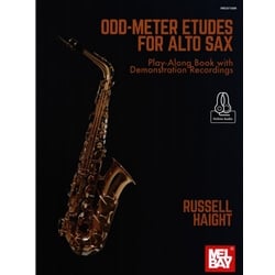 Odd-Meter Etudes for Alto Sax (Bk/Audio) - Jazz Method