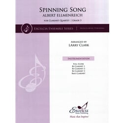 Spinning Song - Clarinet Quartet