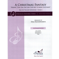 Christmas Fantasy - 2 Euphoniums and Tuba