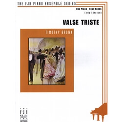 Valse Triste - 1 Piano 4 Hands