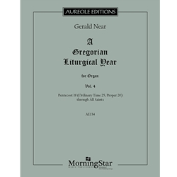 Gregorian Liturgical Year for Organ Volume 4