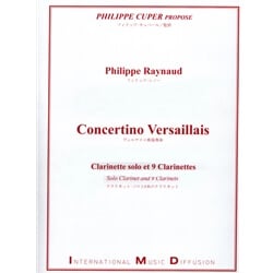 Concertino Versaillais - Clarinet Solo and Clarinet Nonet