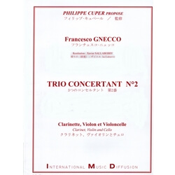 Trio Concertant No. 2 - Clarinet, Violin, and Cello