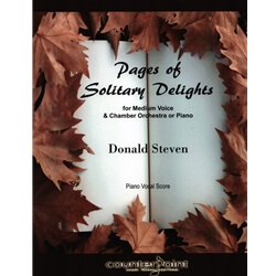 Pages of Solitary Delights  - Medium Voice and Piano