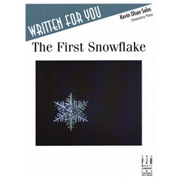 First Snowflake, The - Piano