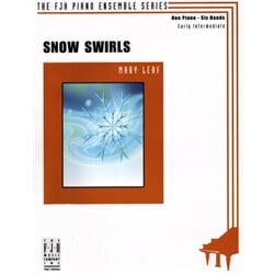 Snow Swirls - 1 Piano 6 Hands