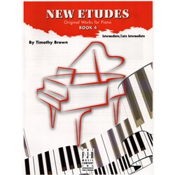 New Etudes, Book 4 - Piano Teaching Pieces