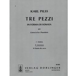 Tre pezzi in forma di Sonata: 2. Intermezzo - Horn and Piano