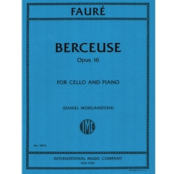 Berceuse, Op. 16 - Cello and Piano