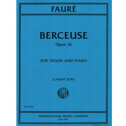 Berceuse, Op. 16 - Violin and Piano