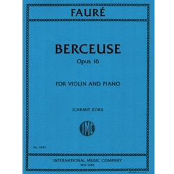 Berceuse, Op. 16 - Violin and Piano