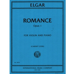 Romance, Op. 1 - Violin and Piano