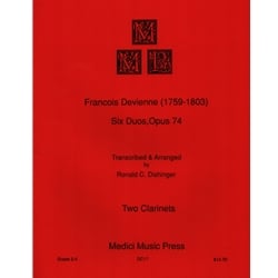 6 Duos, Op. 74 - Clarinet Duet