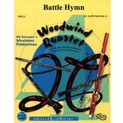 Battle Hymn - Flute, Oboe, Clarinet, and Bassoon (or Bass Clarinet)