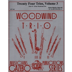 24 Trios, Vol. 3 - Woodwind Trio
