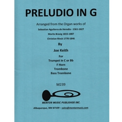 Preludio in G - Brass Quartet