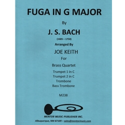 Fuga in G Major - Brass Quartet