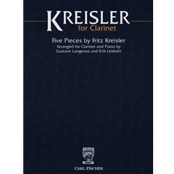 Kreisler for Clarinet - Clarinet and Piano