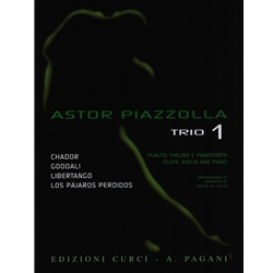 Astor Piazzolla for Trio, Volume 1 - Flute, Violin, and Piano
