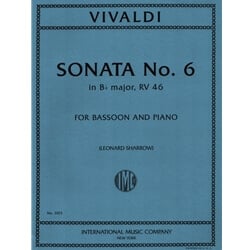 Sonata No. 6 in B-flat Major, RV 46 - Bassoon and Piano