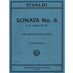 Sonata No. 6 in B-flat Major, RV 46 - Bassoon and Piano