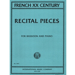French Twentieth-Century Recital Pieces - Bassoon and Piano