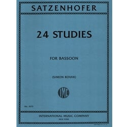 24 Studies - Bassoon