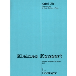 Kleines Konzert (Little Concerto) - Viola, Clarinet, and Piano