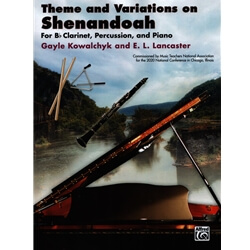 Theme and Variations on Shenandoah - Clarinet, Percussion, and Piano