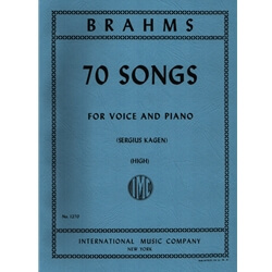 70 Songs for Voice and Piano - High Voice