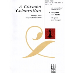 Carmen Celebration - 1 Piano, 4 Hands