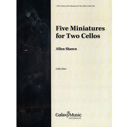 5 Miniatures for 2 Cellos - Cello Duet