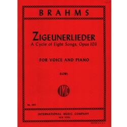 Zigeunerlieder, Op. 103 - Low Voice