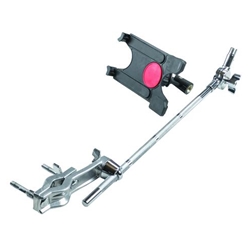 Gibraltar SC-TMLBA Tablet Mount with Long Boom Arm and Grabber Clamp