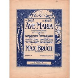 Ave Maria Op. 52 No. 6 - Soprano Voice and Piano
