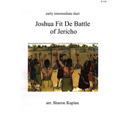 Joshua Fit de Battle of Jericho - 1 Piano, 4 Hands