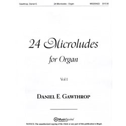 24 Microludes, Vol. 1 - Organ