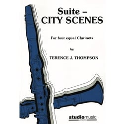 Suite: City Scenes - Clarinet Quartet