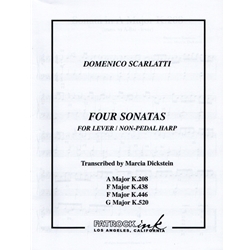 4 Sonatas - Lever Harp