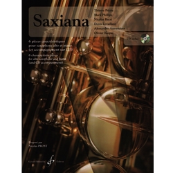 Saxiana - Alto Sax and Piano (Book and CD)