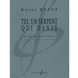 Tel un serpent qui danse - Saxophone Unaccompanied