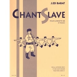 Chant Slave - Clarinet and Piano